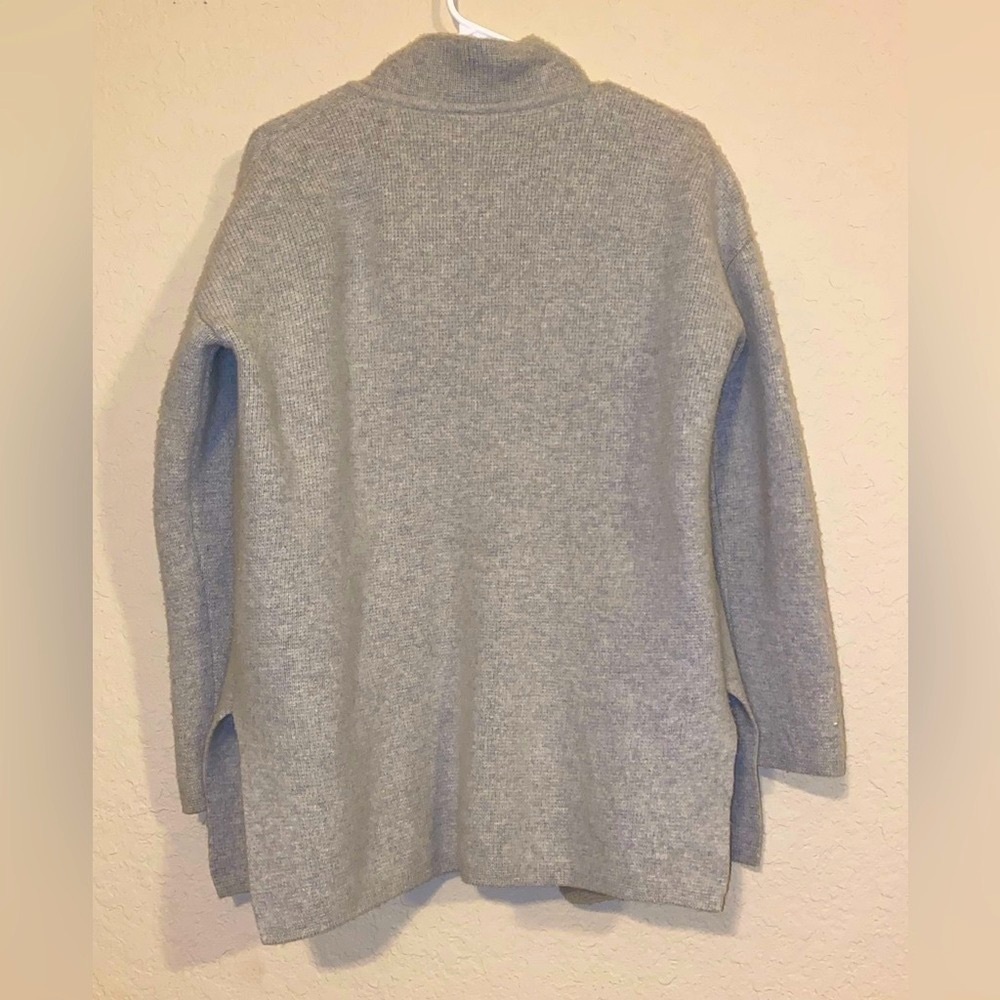 Madewell Merino Wool Blend Spencer Sweater Open Front Cardigan Oversized Sz XXS - Picture 8 of 11